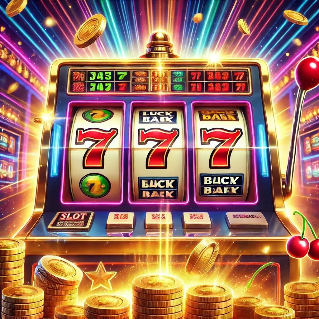 Slot-style gaming screen for XX7 Game